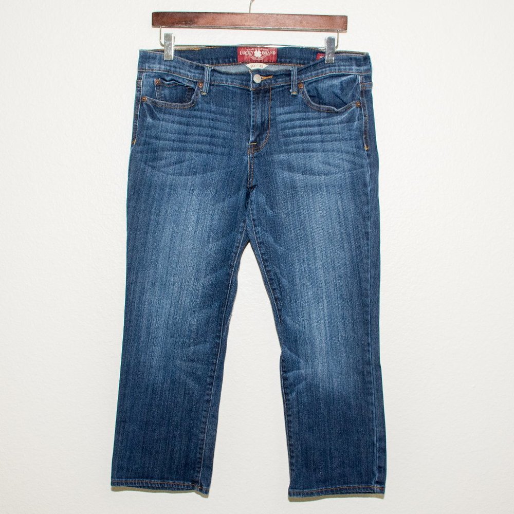 Lucky Brand Sweet N Crop Mid Rise Jeans